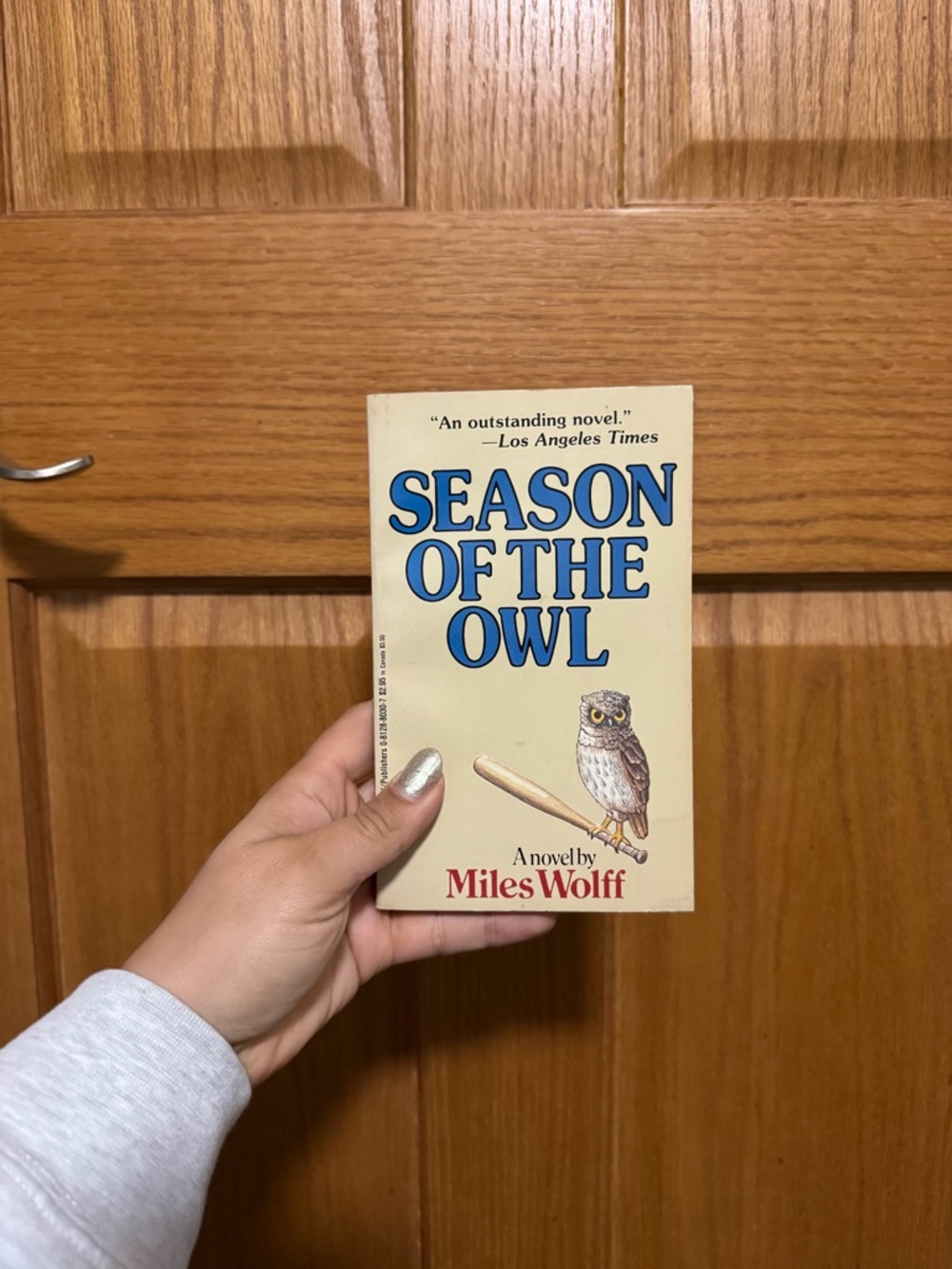 Vtg PB: Season of the Owl - Miles Wolff